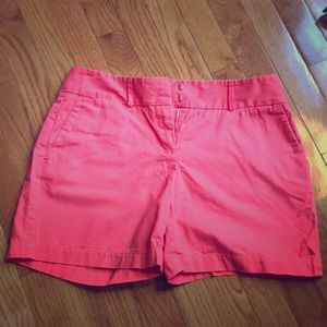 LOFT watermelon 6” shorts